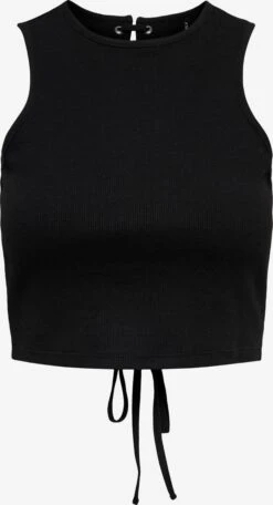 ONLY Crop Tops Top Nessa Dames Zwart