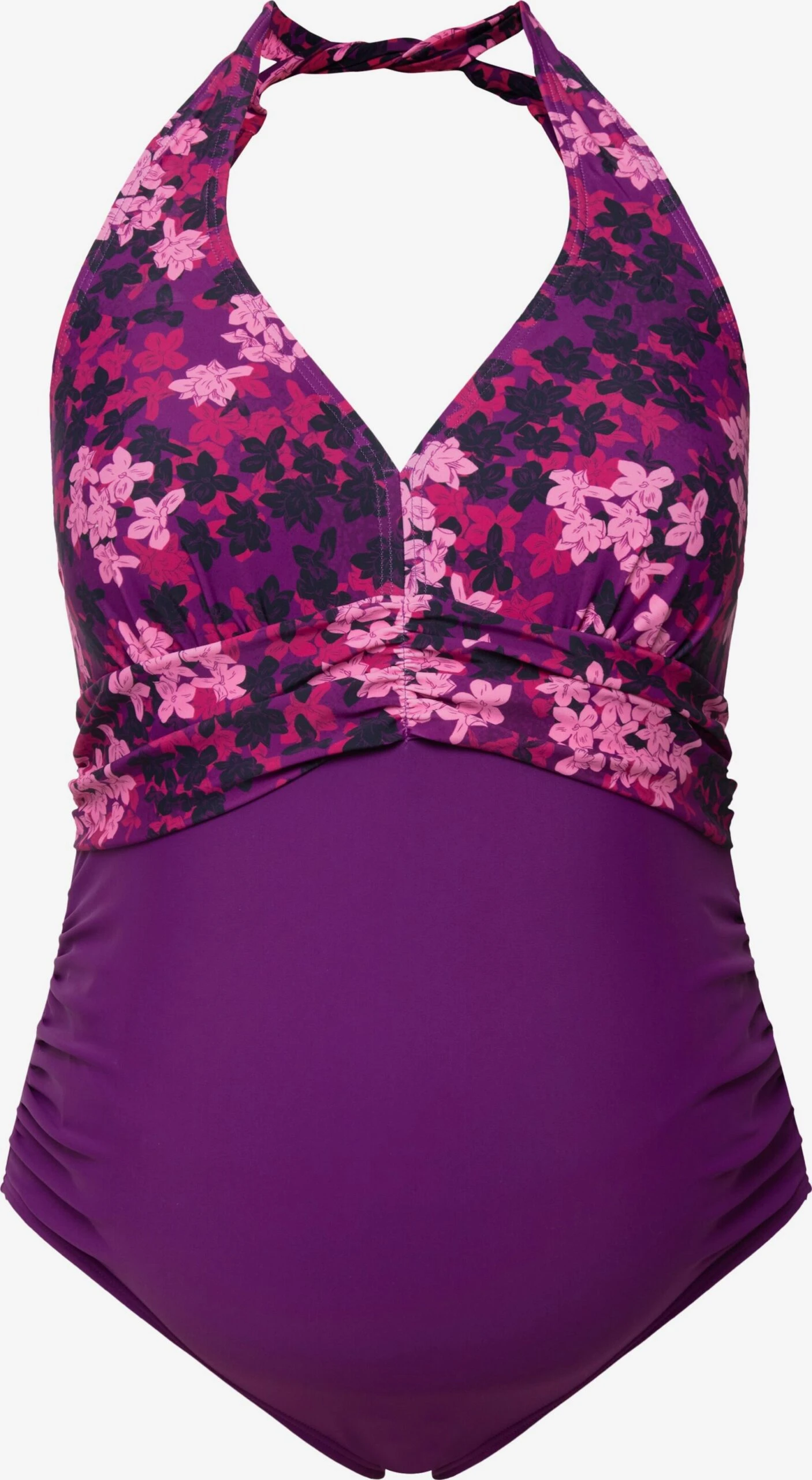 Ulla Popken Grote Cups Bustier Badpak Dames Lila 3 Ulla Popken Grote Cups Bustier Badpak Dames Lila