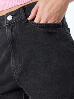 New Look Denim Shorts Regular Jeans TIANA Dames Zwart -Ulla Popken Verkoop a49fe162879d2e533f6f3466eef64a8d