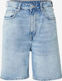WEEKDAY Denim Shorts Regular Jeans Dandy Dames Lichtblauw