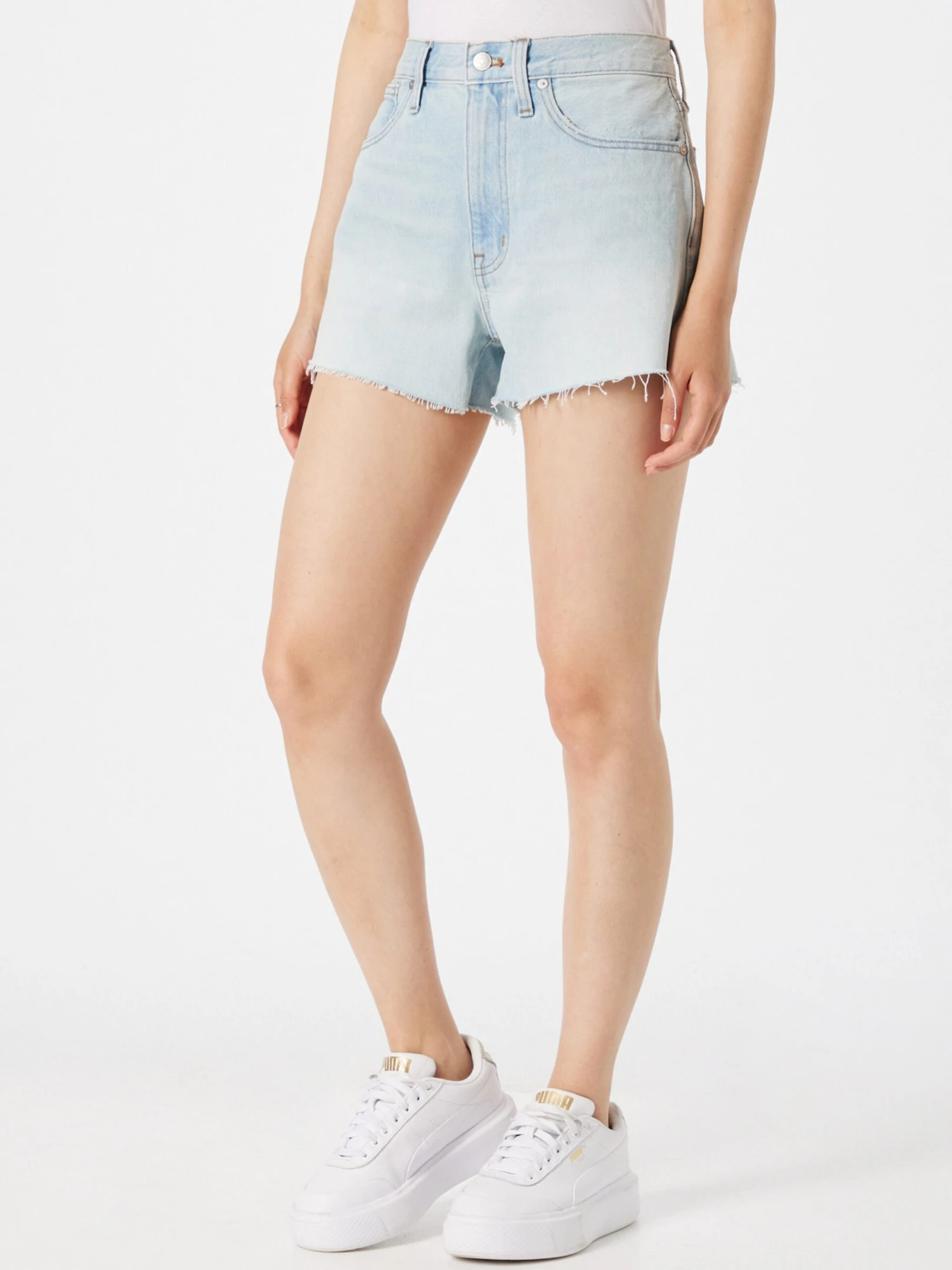 Madewell Denim Shorts Loosefit Jeans Dames Blauw 5 Madewell Denim Shorts Loosefit Jeans Dames Blauw - Afbeelding 3