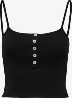 ONLY Crop Tops Top NESSA Dames Zwart