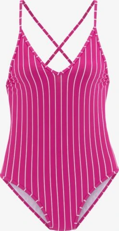 Grote Cups Triangel Badpak Dames Pink