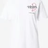 T-shirts Shirt DINNER FOR ONE Dames Wit -Ulla Popken Verkoop a82f16a0c41c66c3ca30a7cfacba6518