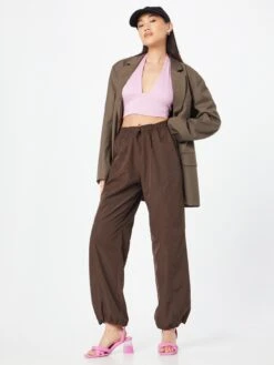 COTTON ON Crop Tops Top SOFI Dames Rosa / Wit -Ulla Popken Verkoop a8ba05ff39116a333cb268fcd99e4e08