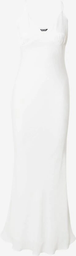 NASTY GAL Avondjurken Avondjurk Dames Offwhite