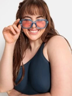 Grote Cups Bustier Badpak Gina Dames Nachtblauw -Ulla Popken Verkoop ac4510adcafa0d9390a78e61b045482c