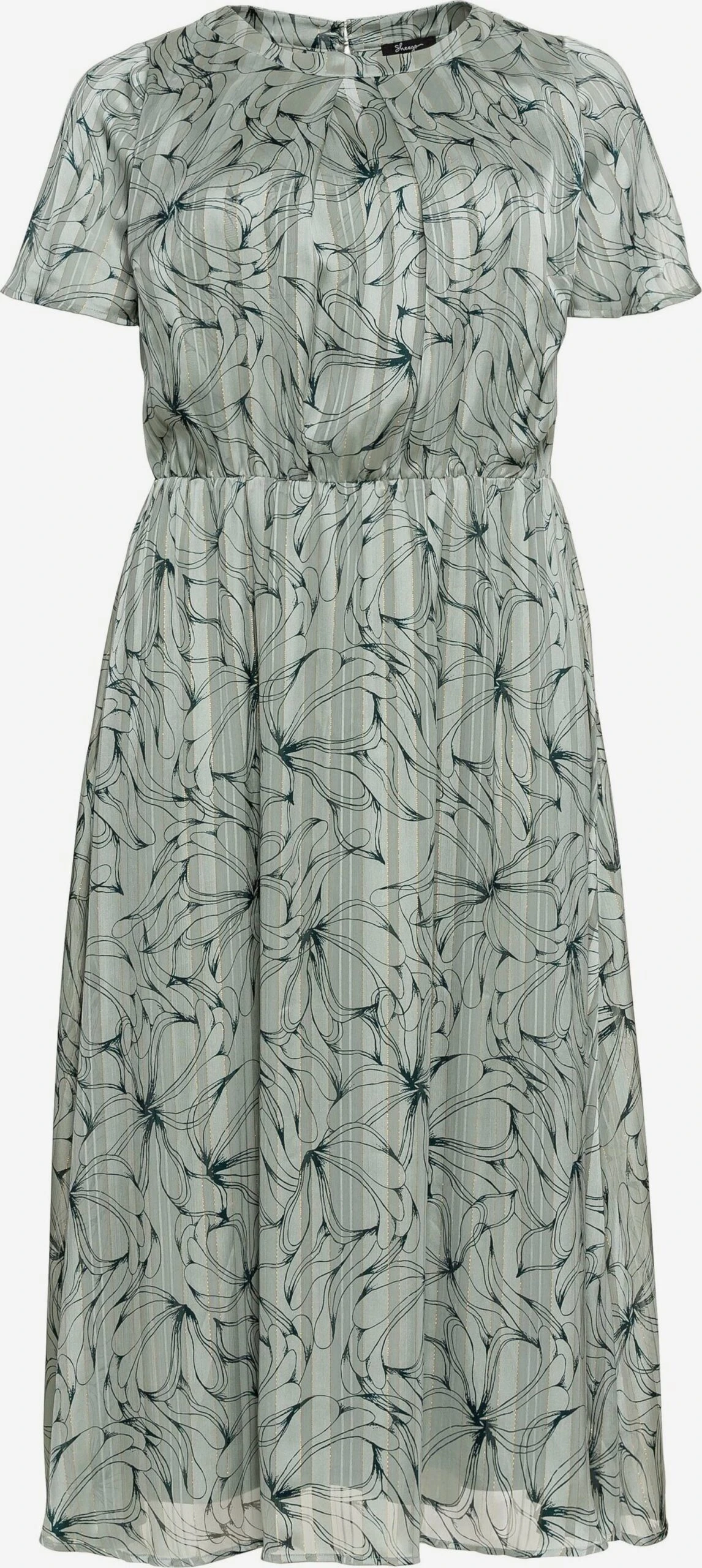 Sheego Avondjurken Avondjurk Dames Grijs / Lichtgrijs 3 Sheego Avondjurken Avondjurk Dames Grijs / Lichtgrijs