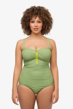 Ulla Popken Grote Cups Push-up Badpak Dames Geel -Ulla Popken Verkoop ac83f97d8d01f0e56456bbfcb7f4ade9