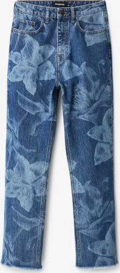 Desigual Denim Shorts Regular Jeans ANTONIA Dames Lichtblauw