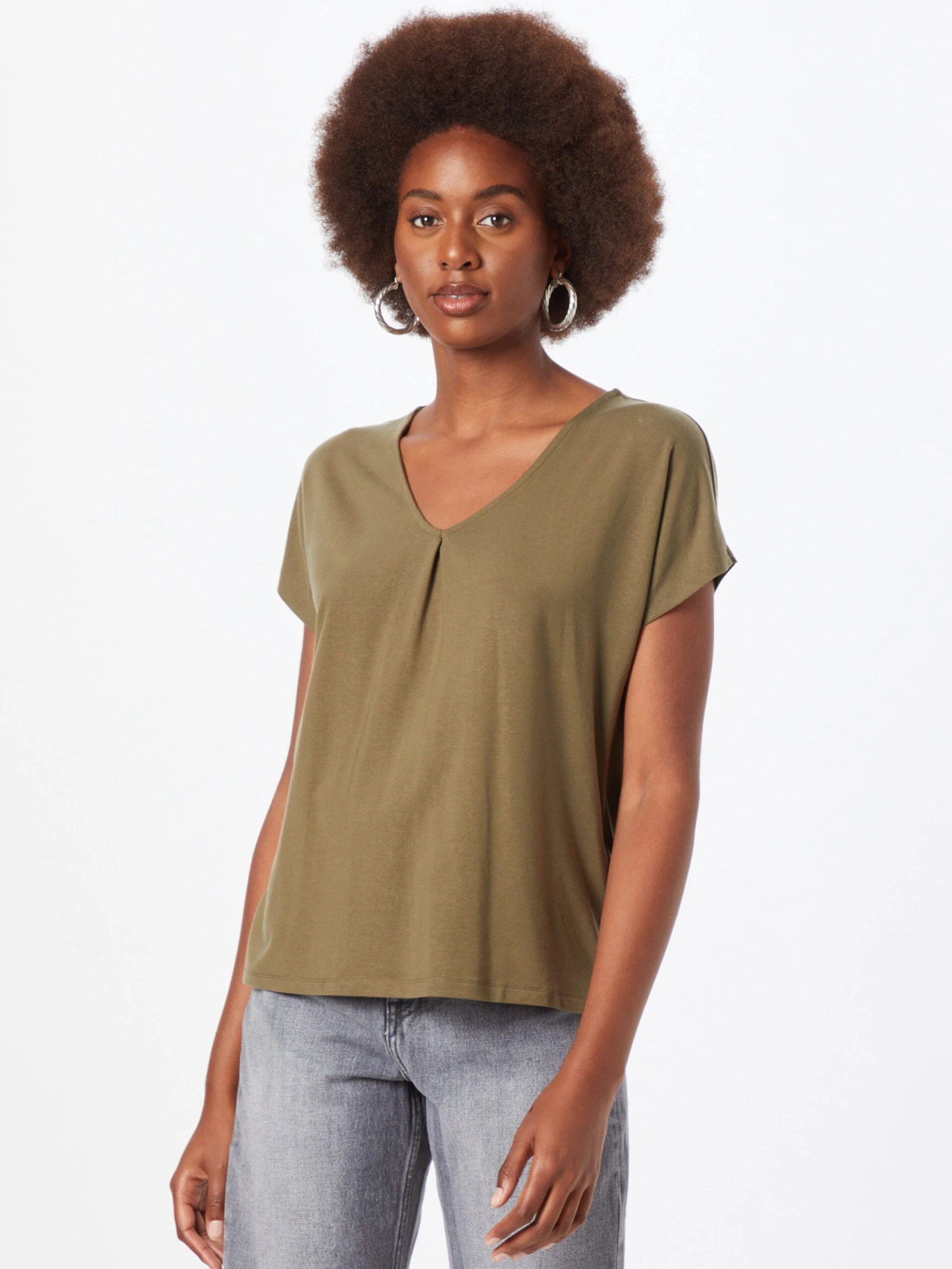 Vero Moda T-shirts Shirt POWER Dames Olijfgroen 5 Vero Moda T-shirts Shirt POWER Dames Olijfgroen - Afbeelding 3