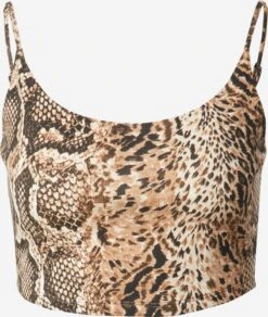 AllSaints Crop Tops Top Ariel Dames Geel