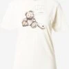 Iriedaily T-shirts Shirt WT Teddy Dames Natuurwit -Ulla Popken Verkoop afc194acf4c401712bdce976647b1be3