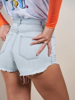 Denim Shorts Skinny Jeans Tia Dames Lichtblauw -Ulla Popken Verkoop aff7dbc4e602aa6cff68fea6ca7e0fef