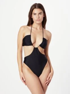 Halter Badpakken Badpak Dames Zwart -Ulla Popken Verkoop b020f8137ed9f3ea61c3420eb6b99327