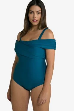 Ulla Popken Grote Cups Badpak Dames Blauw -Ulla Popken Verkoop b2eeffa78c5a2988bbed0796abb40ae8