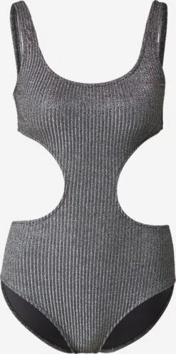 Solid & Striped Grote Cups Bustier Badpak THE SARAH Dames Zilver