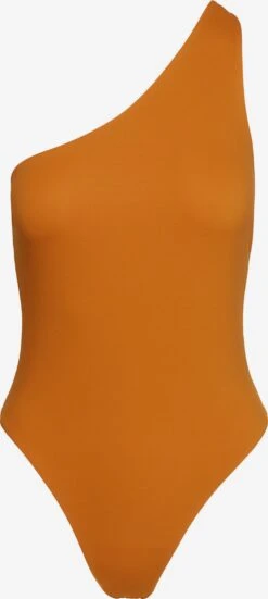 Calvin Klein Swimwear Badpakken Zonder Beugel Badpak Dames Oranje