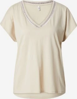 ONLY T-shirts Shirt LULU Dames Beige