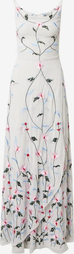 Avondjurken Avondjurk Dames Lichtgrijs