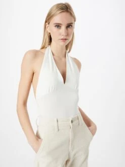 NLY By Nelly Crop Tops Top In Love Dames Wit -Ulla Popken Verkoop ba6d7f7a27252909369f4d6877b42dfb