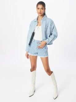 Koton Denim Shorts Regular Jeans Dames Blauw / Lichtblauw 11 Koton Denim Shorts Regular Jeans Dames Blauw / Lichtblauw -Ulla Popken Verkoop bb56571c90024c82e7491abbc65099fa