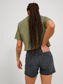 JJXX Denim Shorts Regular Jeans AURA Dames Donkergrijs 13 JJXX Denim Shorts Regular Jeans AURA Dames Donkergrijs -Ulla Popken Verkoop bc18fca2299edb04c326fd455f5256d5