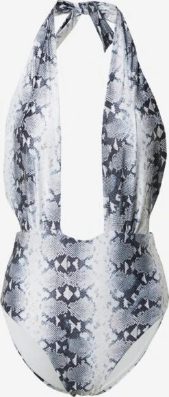 Hunkemöller Halter Badpakken Badpak Dames Grijs