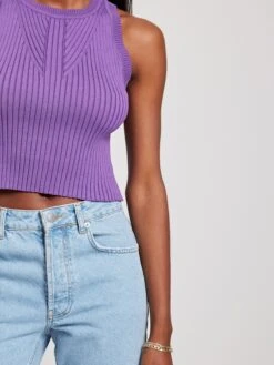 NA-KD Crop Tops Top Dames Lila 9 NA-KD Crop Tops Top Dames Lila -Ulla Popken Verkoop bec1670af08379b9c90b09bcdb3d7cd7