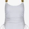 Halter Badpakken Badpak Dames Wit -Ulla Popken Verkoop c0baf28c1ed2a50bb369f274574bebed
