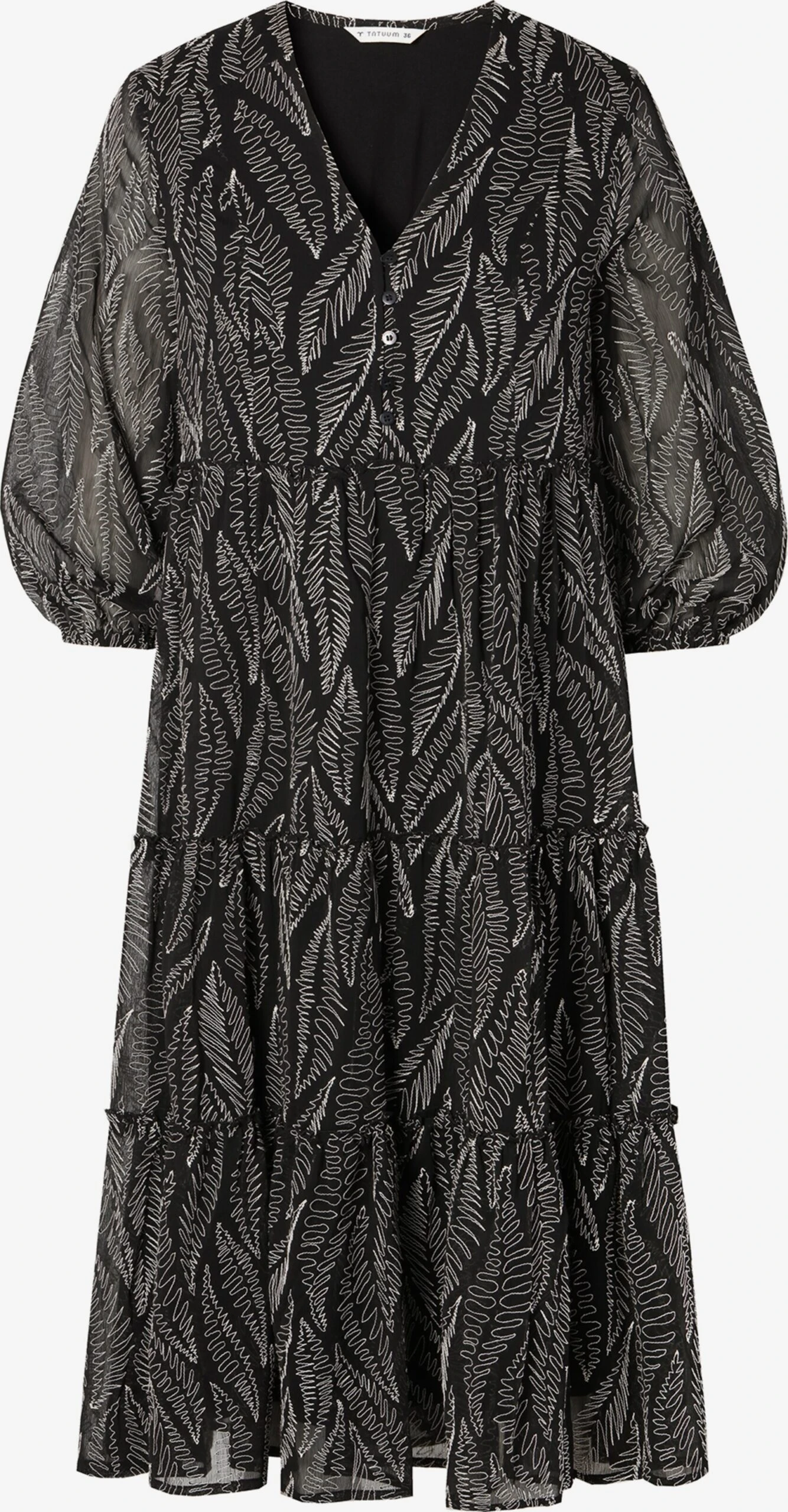 Midi Jurken Jurk KENTRA 1 Dames Zwart 3 Midi Jurken Jurk KENTRA 1 Dames Zwart