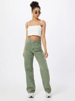 Crop Tops Top DUALI Dames Wit -Ulla Popken Verkoop c36772bb80c6917305c75d15322cfa01