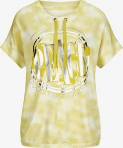 Heine T-shirts Shirt Dames Geel