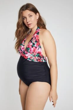 Ulla Popken Halter Badpakken Badpak Dames Gemengde Kleuren / Zwart -Ulla Popken Verkoop c3dc913d28b8c821546c022cdd18b974