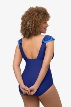 Ulla Popken Grote Cups Badpak Dames Saffier -Ulla Popken Verkoop c422ed532cbf2c26881008839a664818