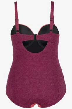 Ulla Popken Corrigerende Badpakken Shaping-badpak Dames Roze -Ulla Popken Verkoop c6ff3dea54c9764faa45371ad52b851b