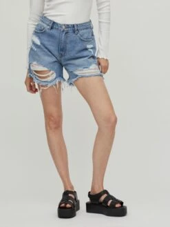 Vila Denim Shorts Regular Jeans Dames Blauw -Ulla Popken Verkoop c7b96f33ec8014cca24df1c506ea8e58