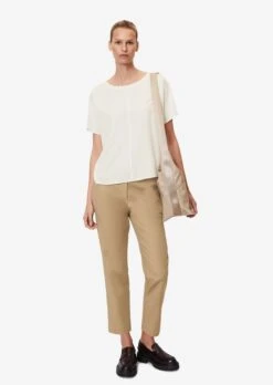 Marc O'Polo T-shirts Shirt Dames Wit -Ulla Popken Verkoop c80e34ca1a8435d3196950cfcc3c15a4