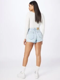 COTTON ON Denim Shorts Regular Jeans Dames Lichtblauw -Ulla Popken Verkoop ca8694b15e219f7f66079fd5c302fe6d