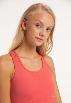 Crop Tops Top Dames Koraal -Ulla Popken Verkoop cb652c4abf1579a0d6324a0c5f864971