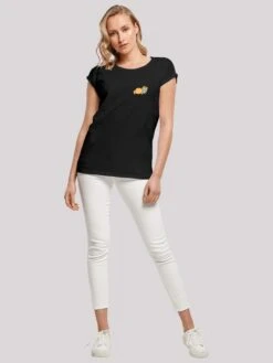 F4NT4STIC T-shirts Shirt Disney Dames Zwart -Ulla Popken Verkoop cb935b7726e6779116f527f78d29f91e