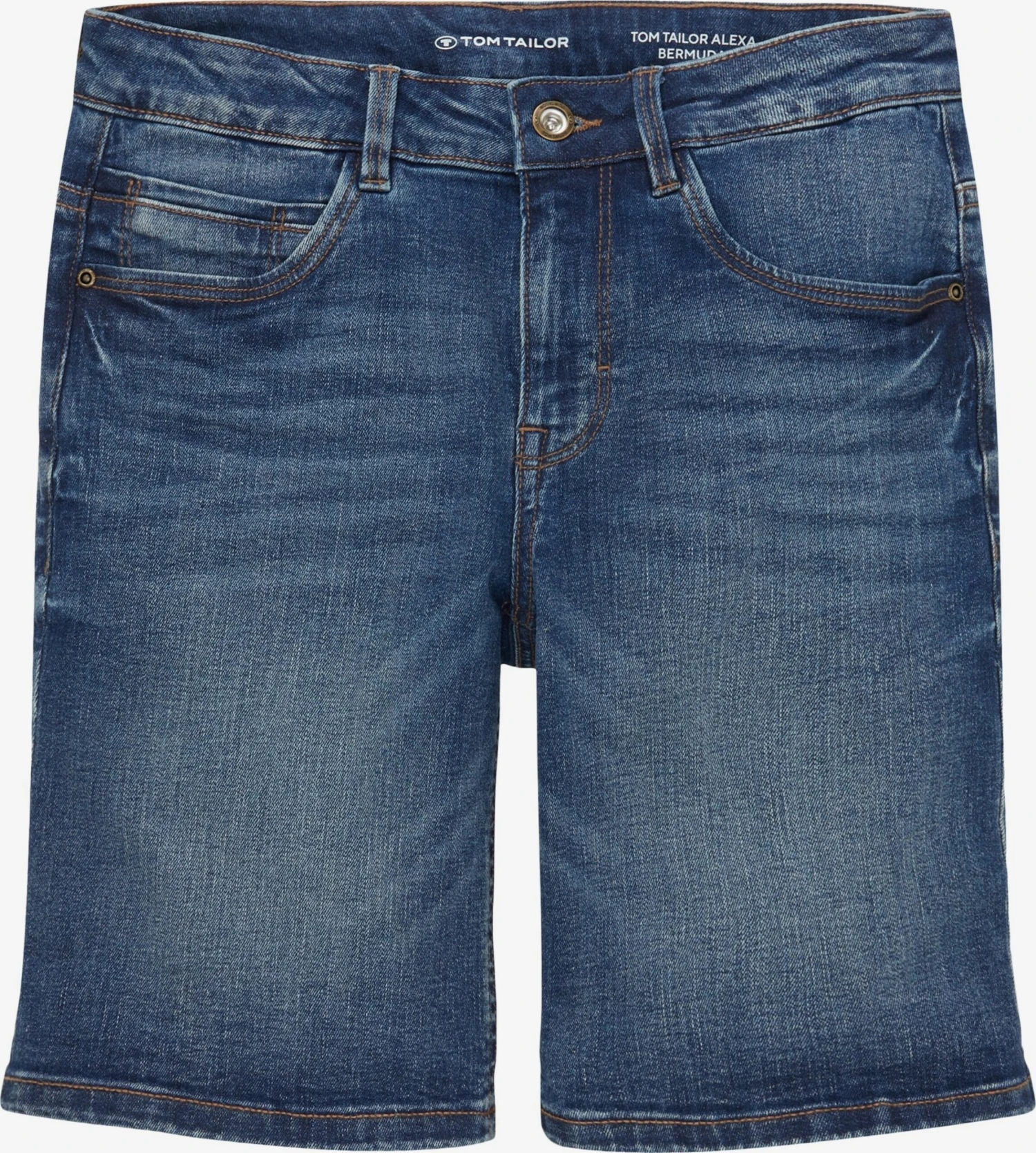 Tom Tailor Denim Shorts Regular Jeans Alexa Dames Blauw 3 Tom Tailor Denim Shorts Regular Jeans Alexa Dames Blauw