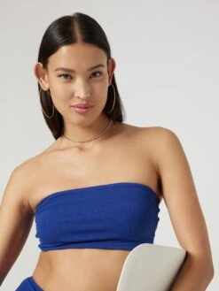 Crop Tops Top Emmi Dames Donkerblauw 8 Crop Tops Top Emmi Dames Donkerblauw -Ulla Popken Verkoop cf49ef5d0a9bd86bb7aaf41f926f4a98