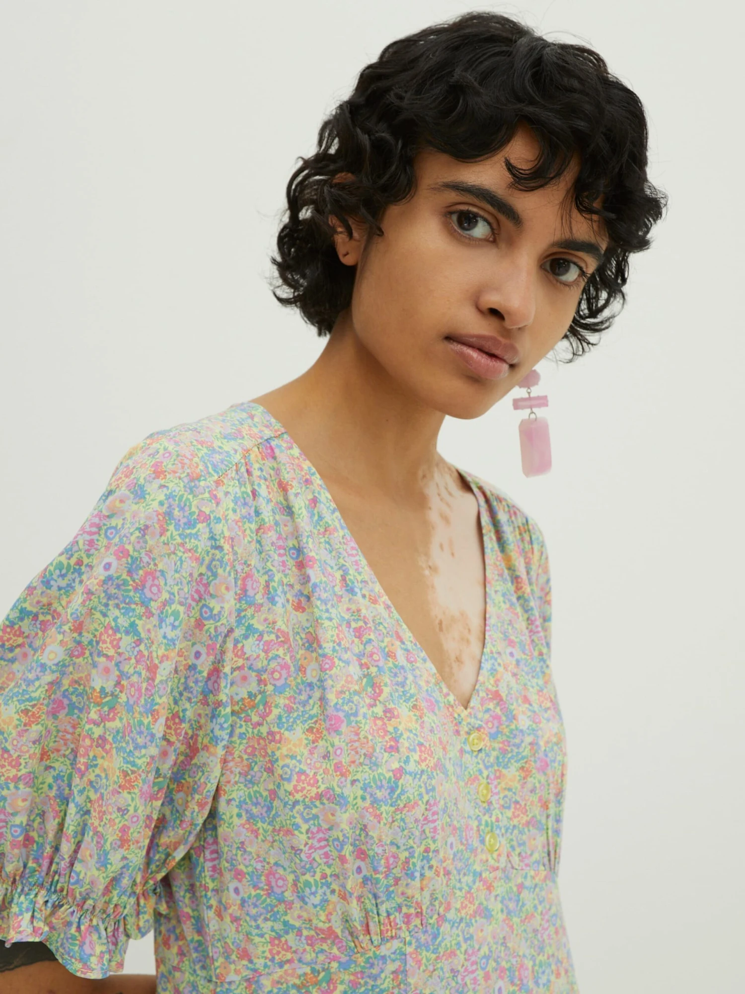 EDITED Midi Jurken Jurk Raina Dames Gemengde Kleuren 9 EDITED Midi Jurken Jurk Raina Dames Gemengde Kleuren - Afbeelding 7