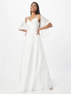 Mascara Avondjurken Avondjurk Dames Wit -Ulla Popken Verkoop d1c4e28ca4a597e19e86fb35a5c082aa