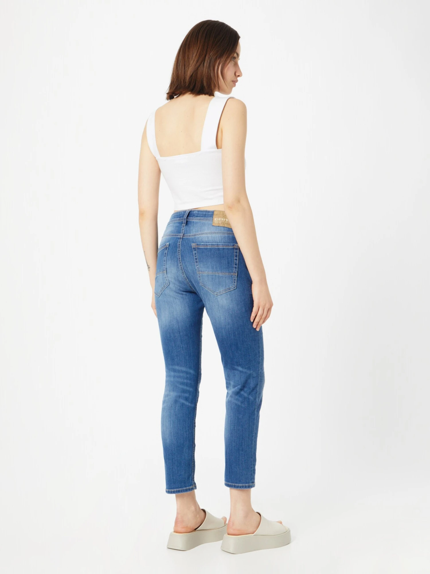 GANG Denim Shorts Regular Jeans NICA Dames Blauw 6 GANG Denim Shorts Regular Jeans NICA Dames Blauw - Afbeelding 4