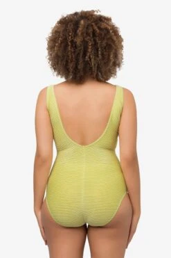 Ulla Popken Grote Cups Bustier Badpak Dames Geel -Ulla Popken Verkoop d418adff315c81dfec186fdc374931c2