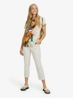 Betty Barclay Denim Shorts Slimfit Jeans Dames Beige 13 Betty Barclay Denim Shorts Slimfit Jeans Dames Beige -Ulla Popken Verkoop d5e9820ee342c54d12c0efec31772ffb