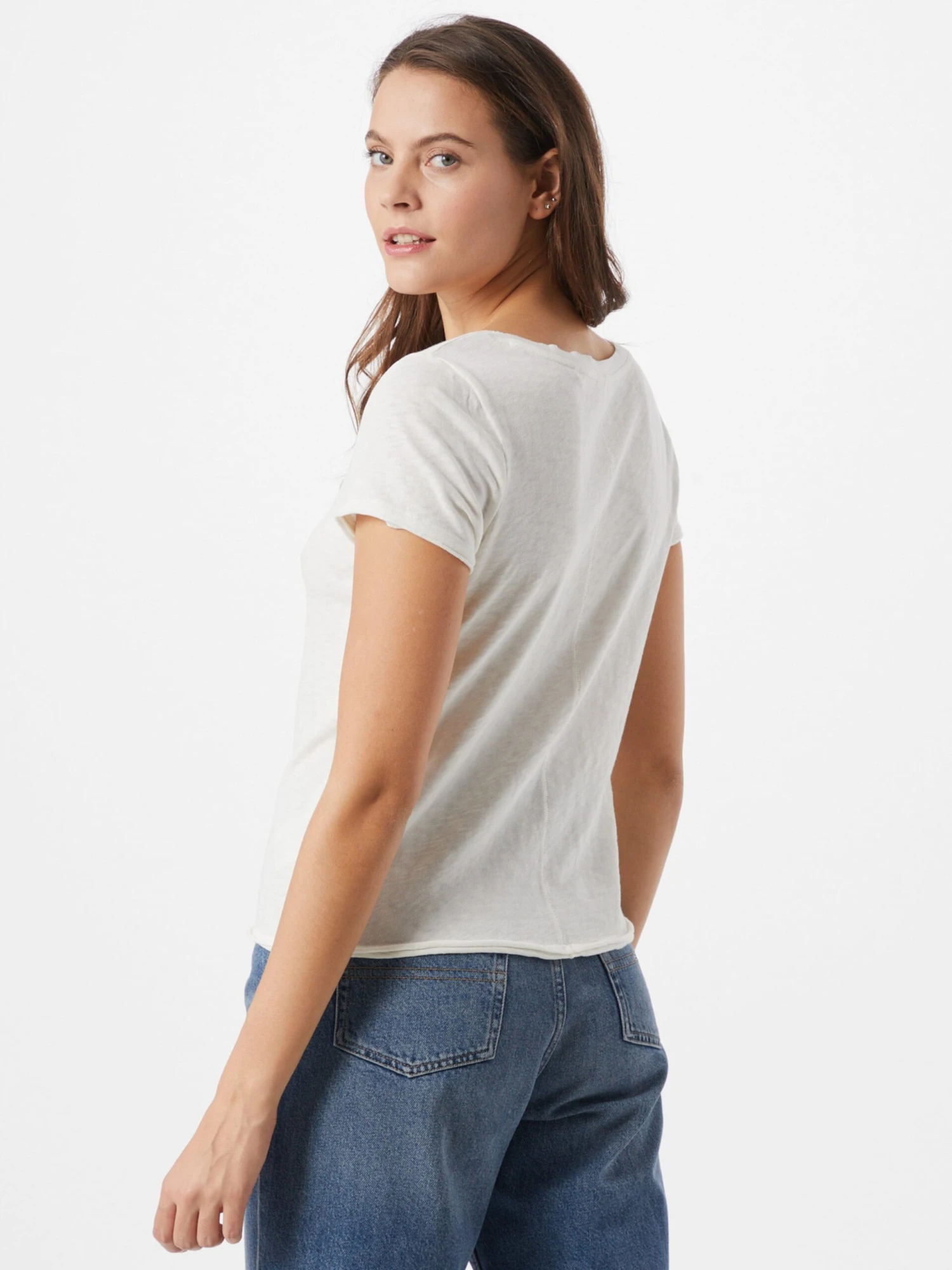 Marc O'Polo DENIM T-shirts Shirt Dames Offwhite 6 Marc O'Polo DENIM T-shirts Shirt Dames Offwhite - Afbeelding 4