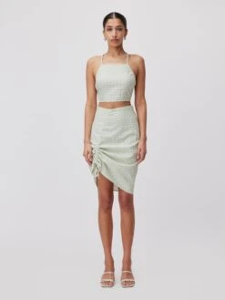 Crop Tops Top Marine Dames Pastelgroen -Ulla Popken Verkoop dc04b7b9d25f9e4e563b72a94d3b20f8